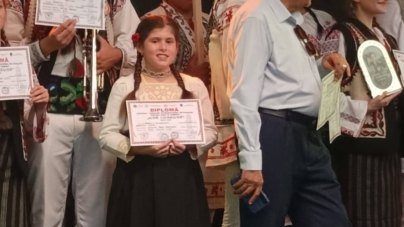 Sofia Dragoș, laureată a Premiului I de excelență la Festivalul Internațional „Lină Chiralină”