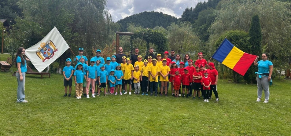 Tabăra „Credință și Prietenie” de la Rohia i-a adus pe copii mai aproape de jandarmi