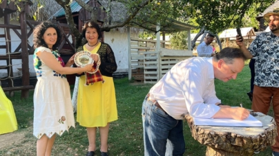 Vizită diplomatică la Muzeul Satului din Baia Mare
