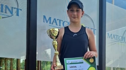 Raluka Matei, campioană la turneul „Match Point” U14