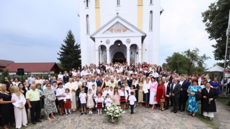 Biserica din Mocira a fost resfințită