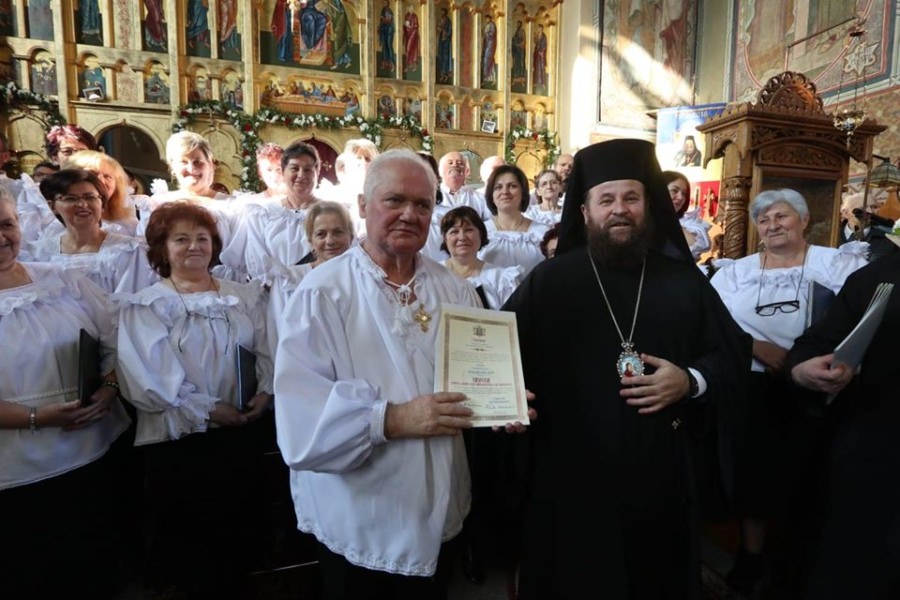 Prof. Gheorghe Gh. Pop lansează culegerea de pricesne, cântece religioase și colinde „Cânta-voi Dumnezeului meu”