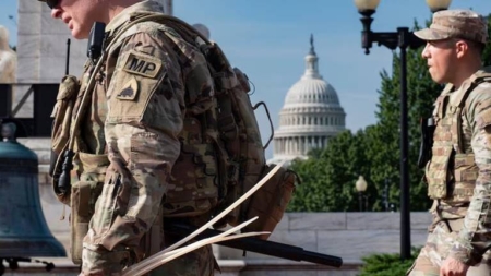 SUA, centrul „democrației mondiale” sub pază militară