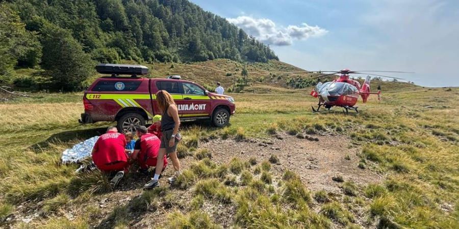 Băiat de 7 ani, mușcat de viperă la Creasta Cocoșului