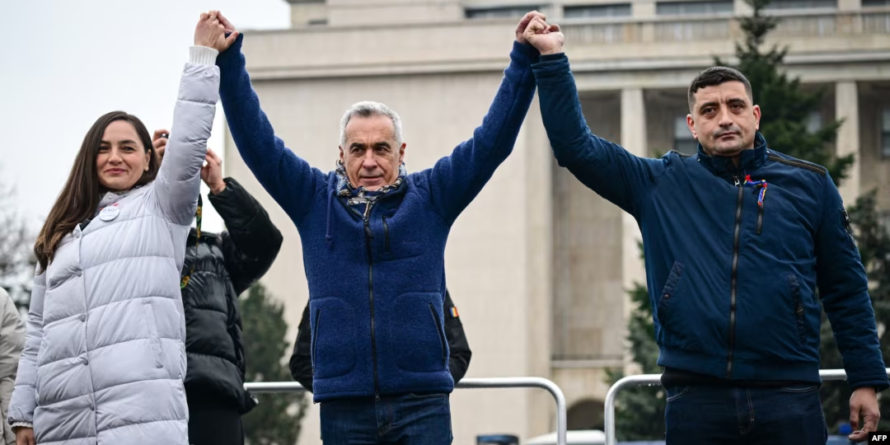 Suveraniștii anunță guvernul PSD-AUR, pe Facebook și la TV