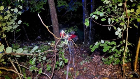 Accident nocturn cu ATV-ul în Maramureș: victima, salvată dintr-o râpă adâncă