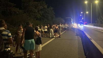 Coșmar pe șoselele Greciei