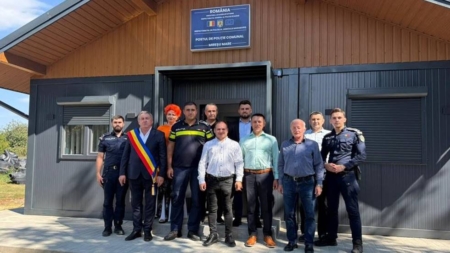 A fost inaugurat noul sediu al Postului de Poliție din Mireșu Mare