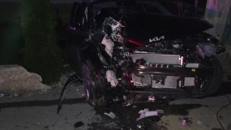 Accident cu trei răniți în Rozavlea