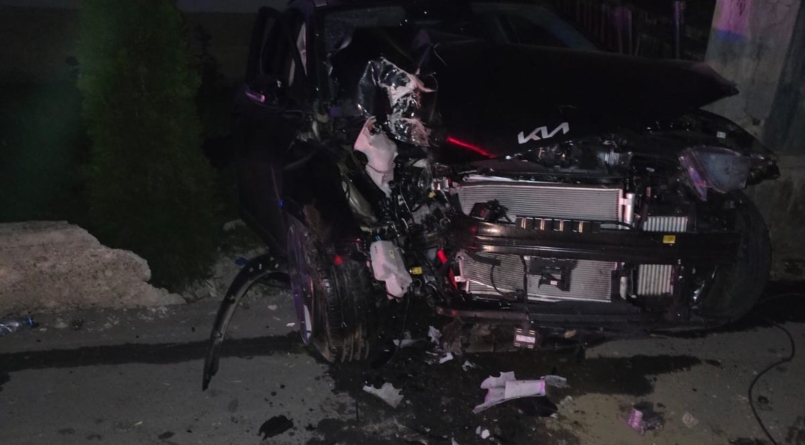 Accident cu trei răniți în Rozavlea