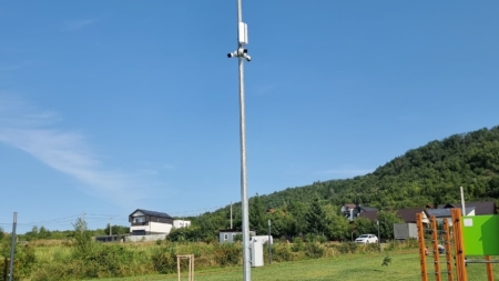 S-au pus în funcțiune camerele de supraveghere din Parcul Hoșteze din Tăuții Măgherăuș