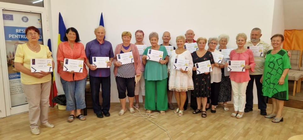 Activități pentru seniori la Centrul de Zi Caspev Baia Mare