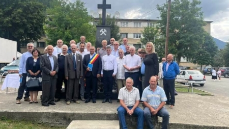 Eroii din subteran, pomeniți la Baia Borșa într-o ceremonie plină de emoție