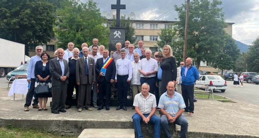 Eroii din subteran, pomeniți la Baia Borșa într-o ceremonie plină de emoție