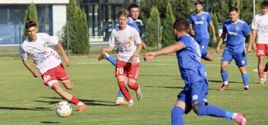 Ploaie de goluri în amicalul dintre CS Minaur și Academica Recea