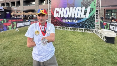 Florin Zaharie a reprezentat cu mândrie România la Campionatul Mondial Spartan Kids Chongli 2025 din China