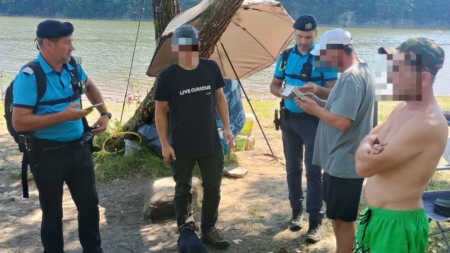 Controale ale jandarmilor în zona lacului Firiza