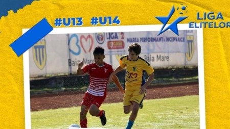 Echipele U13 și U14 ale Academiei Minerul debutează duminică în noul sezon al Ligii Elitelor