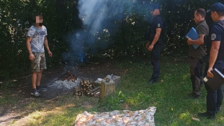 Excursioniști amendați de jandarmi la Barajul Firiza