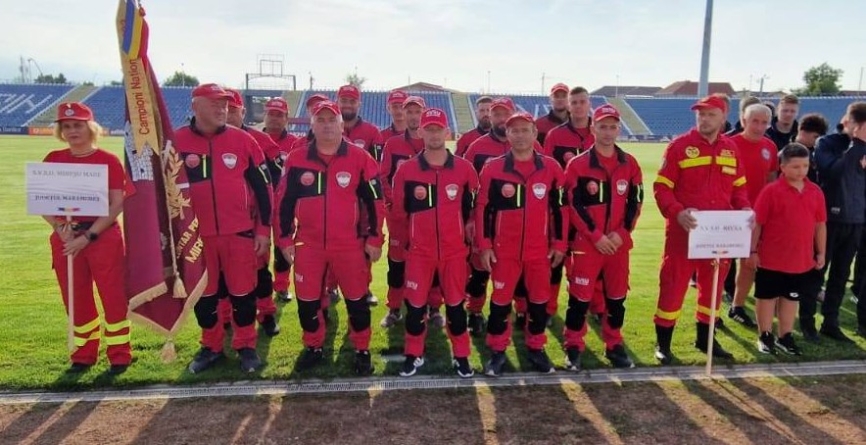 Trei echipe din Maramureș, la etapa națională a Concursurilor profesionale ale serviciilor voluntare și private pentru situații de urgență