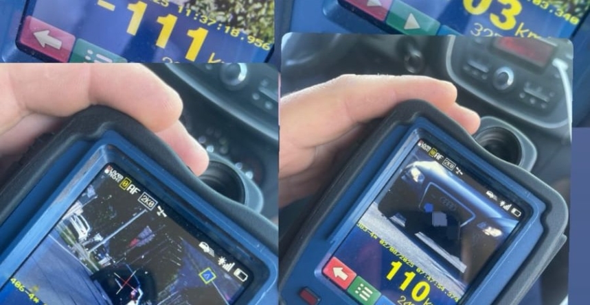 Șapte șoferi depistați în weekend în Sighet conducând cu viteze între 100 și 123 km/h