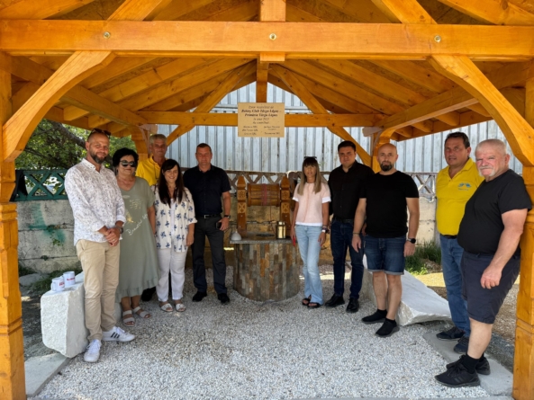 Izvorul de borcut din Rogoz a fost reabilitat