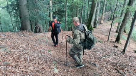 Acțiune de salvare a unui tânăr ucrainean rătăcit în Munții Maramureșului