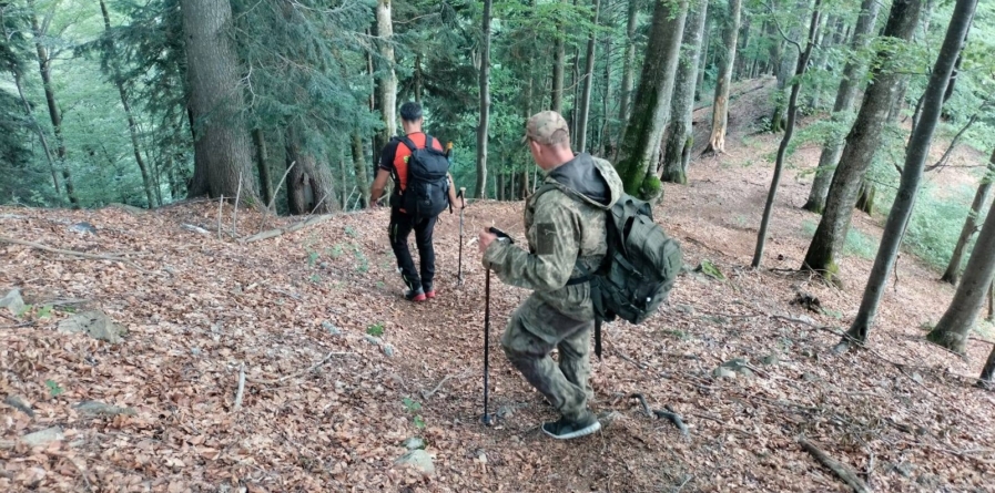 Acțiune de salvare a unui tânăr ucrainean rătăcit în Munții Maramureșului