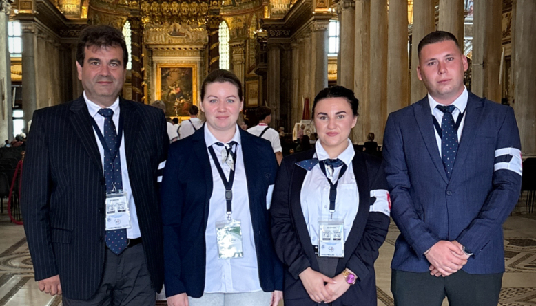 Serviciul de Ajutor Maltez Baia Mare oferă sprijin medical la Vatican, cu prilejul Anului jubiliar 2025 – Pelerini ai Speranței