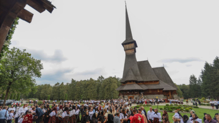 Mănăstirea Săpânța – Noul Peri își sărbătorește hramul