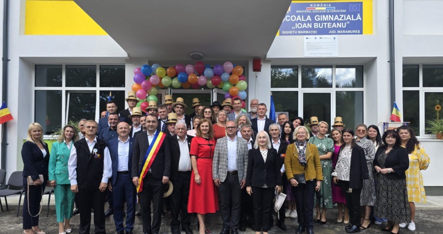Școala Gimnazială „Ioan Buteanu” din Sighetu Marmației, redeschisă după modernizare