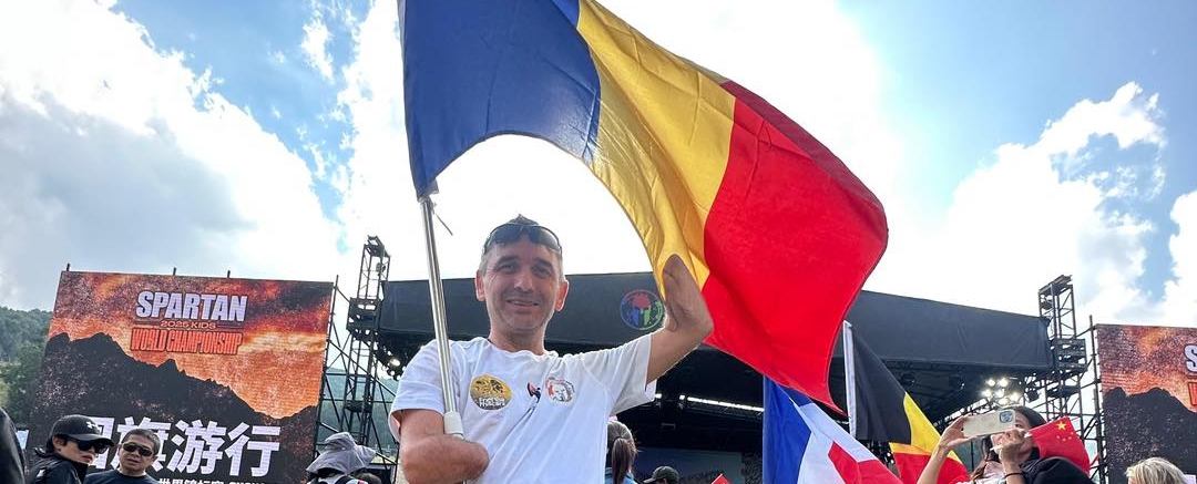 Florin Zaharie, „super omul fără antebrațe”, va reprezenta România la Campionatul Mondial Spartan Para din SUA