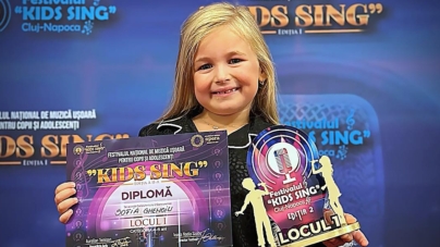 Băimăreanca Sofia Ghenoiu, locul I la Festivalul Național „KIDS”