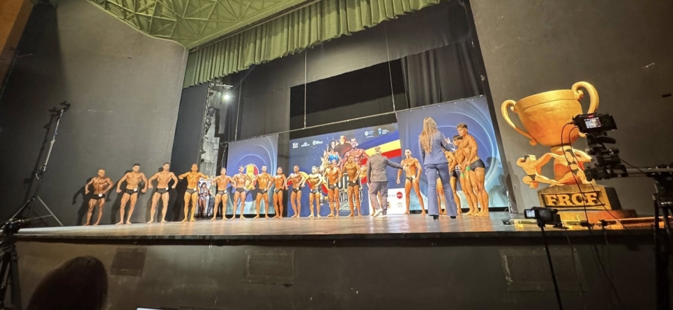 Profesorul Grigore Coman din Vișeu de Sus, dublu medaliat la Cupa României la Culturim și Fitness