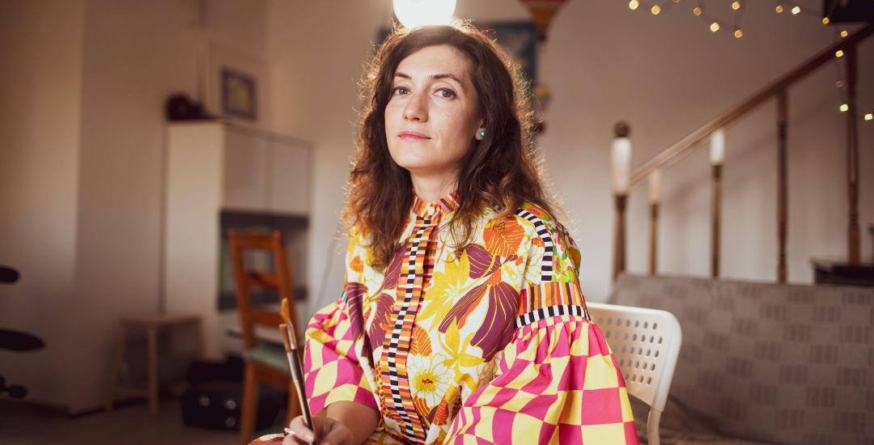 Vernisajul expoziției „[un]fold” de Ana-Maria Gălețeanu, la Centrul Cultural Pastoral „Sf. Iosif Mărturisitorul”