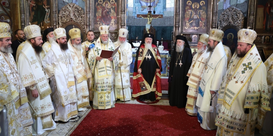 PS Iustin și PS Timotei Sătmăreanul au participat la hirotonia Episcopului vicar Samuel Bistrițeanul