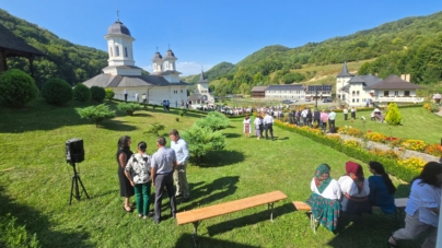 A fost hram la Mănăstirea Ruoia