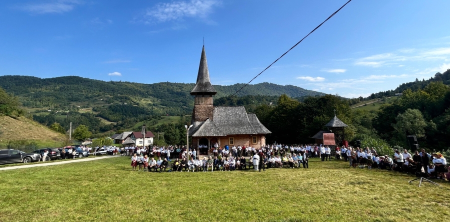 A fost hramul Mănăstirii Valea Scradei din Vișeu