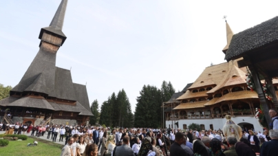 A fost hram la Mănăstirea Săpânța Noul-Peri