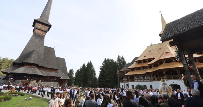 A fost hram la Mănăstirea Săpânța Noul-Peri