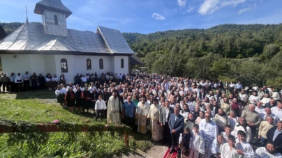 A fost hramul Schitului Săliștea de Sus