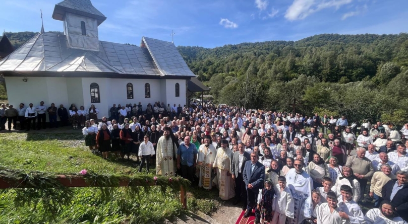 A fost hramul Schitului Săliștea de Sus