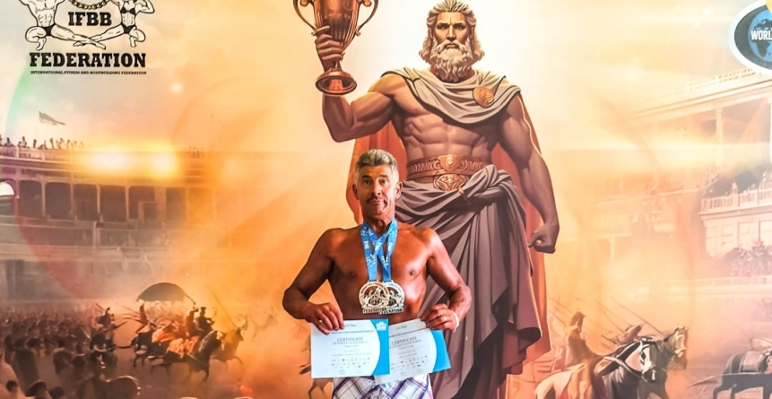 Profesorul Grigore Coman din Vișeu de Sus, rezultate deosebite la Cupa Mondială IFBB 2025
