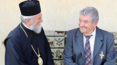 PS Iustin, întâlnire emoționantă cu învățătorul care l-a învățat să scrie și să citească