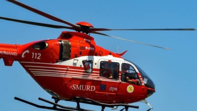 Urmărire cu elicopter și termoviziune în Maramureș