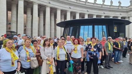 Maramureșeni în pelerinaj la Roma