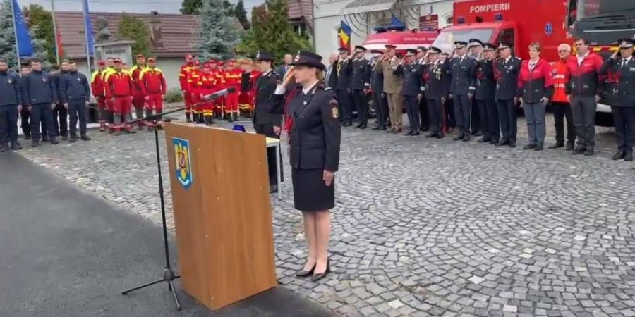 Curaj și tradiție: Pompierii din Maramureș sărbătoresc Ziua Pompierului