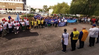 Protestele sindicale din Maramureș la a patra săptămână consecutivă