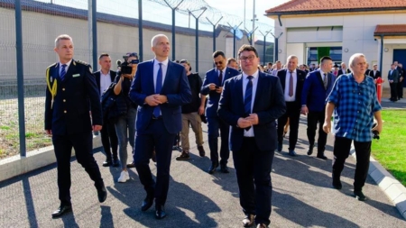 Ministrul Justiției, Radu Marinescu, la Penitenciarul Baia Mare