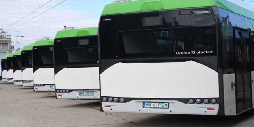 Noile troleibuze și autobuze electrice circulă de astăzi în Baia Mare